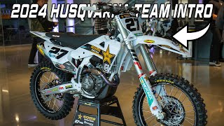 Hear From The 2024 Husqvarna Factory Racing Team🗣️  Cycle News [upl. by Sheply]