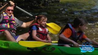 Canoë Chassezac En Ardèche  Descente à partir de 5 ans [upl. by Arbas]