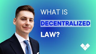 The Legal Expert This is Why Decentralized Law Will Transform Business Disputes [upl. by Ecnarwal]