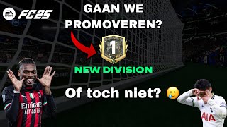 PROMOVEREN NAAR DIV 1 of toch niet 😅🤔 eafc 25 Nederlands [upl. by Anana354]