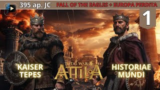 Campagne COOP avec KaiserTepes  Les peuples Goths  TW Attila  MOD Fall of the Eagles  1 FR [upl. by Kirsti442]