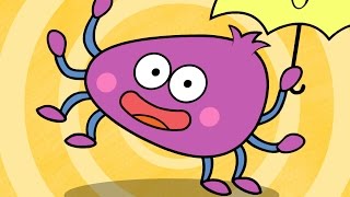 Incy Wincy Spider Nursery Rhyme with Lyrics  Itsy Bitsy Spider Song for Children by Luke amp Mary [upl. by Anih]