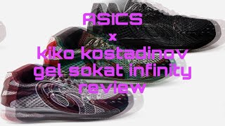 kiko kostadinov×asics gel sokat infinity review [upl. by Auqined]