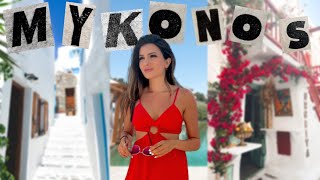 ON PART À MYKONOS ENTRE COPINES 🇬🇷 meilleurs endroits à visiter [upl. by Sapienza]