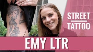 STREET TATTOOS  EMY LTR 🐺 [upl. by Ralli]