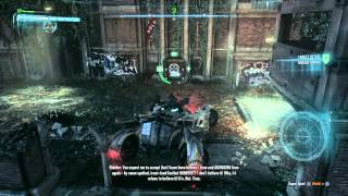 Arkham Knight Riddler trophy bug  scan panessa studios roof [upl. by Adnohsat]