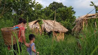 owner of abandoned house suddenly appeared Ly Le Thuong single mother 18 [upl. by Nainatrad]