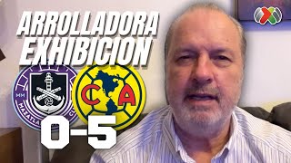 ARROLLADORA EXHIBICIÓN DEL AMÉRICA  Mazatlán vs Club América  Torneo Apertura 2024 Liga MX [upl. by Assiluj]