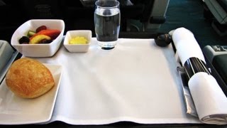 Cathay Pacific B777300 Business Class Experience SINBKK [upl. by Sirahs]