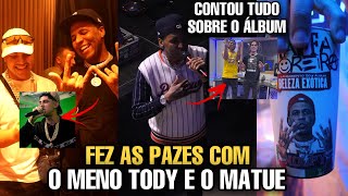 RAFFA MOREIRA conta tudo sobre ALBUM BELEZA EXÓTICA porque Meno Tody ficou de fora AO VIVO [upl. by Ellehcsar]