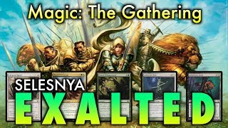 MTG Budget Selesnya Exalted Pauper Deck for Magic The Gathering [upl. by Enelaj164]