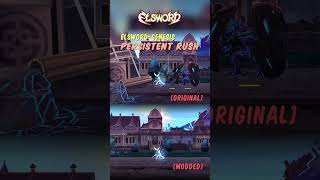 Persistent Rush  Original and Mod Comparison  Elsword 4th Path Genesis [upl. by Alexa]