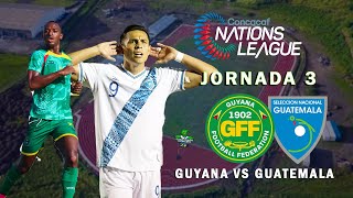 Guayana vs Guatemala ¿Dónde ver EN VIVO Jornada 3 Liga de Naciones de Concacaf [upl. by Semela236]