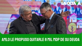 AMLO EXIGE a SALINAS PLIEGO las PRUEBAS del PRESUNTO ROBO de 400 MIL MDP a ADULTOS MAYORES [upl. by Codding415]