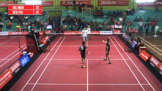 Dicky CahyaMuhammad Taufiqul DJARUM KUDUS VS Devand RiefkyFeisal Wiranto DJARUM KUDUS [upl. by Nitnerb]