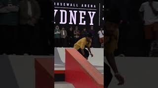 Dominick Walker Kickflip Noseslide Bigspin  SLS Sydney Best Trick Jam [upl. by Laise]