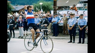 Championnats du monde de cyclisme sur route 1980 à Sallanches DERNIER TOUR [upl. by Anak]