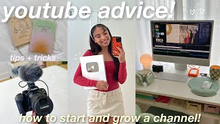 How to Start amp Grow A Successful YouTube Channel my tips  tricks [upl. by Kerat667]