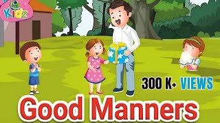 Good manners  Nursery rhymes  English Rhymes [upl. by Hedwig]