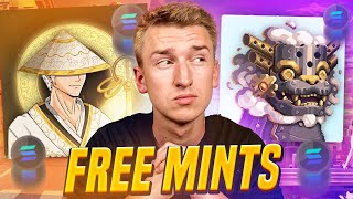 Best FREE Solana NFT Mints Coming Up [upl. by Limaj218]