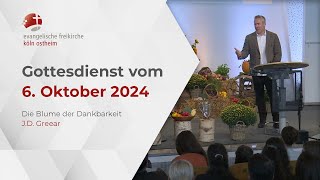 ErntedankfestGottesdienst der EF Köln  061024 [upl. by Hobard]