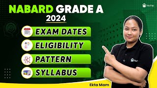 NABARD Grade A 2024 Complete Information  Exam Dates Pattern Eligibility Syllabus NABARD 2024 [upl. by Upali]