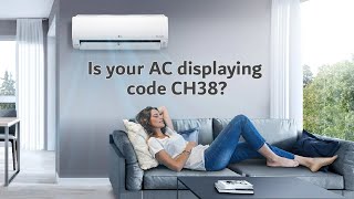 AC Error Code CH38 Troubleshooting Tips for LG Split AC  Air Conditioner Fix [upl. by Reni286]