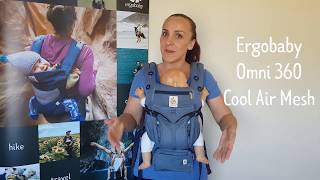 Ergobaby Omni 360 Cool Air Mesh  Review [upl. by Wallinga848]