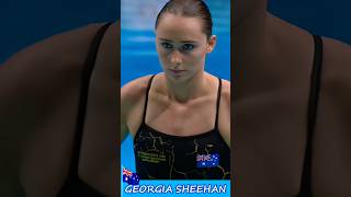 Elegant Female Diver 🥰 Womens Diving  Georgia Sheehan  diving shorts [upl. by Thurmann21]