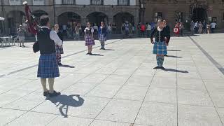 Actuación Elizabeth Gollan Highland Dancers Festival Intercéltico de Avilés 2024 [upl. by Lennad501]