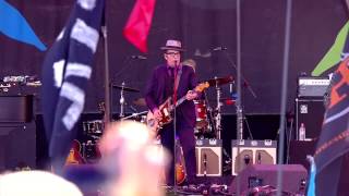 Elvis Costello  Olivers Army Glastonbury 2013 [upl. by Aihpled]