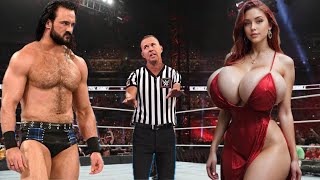 🔥Drew McIntyre vs Emma Clarke  WWE WrestleMania Main Event  July 21 2024 [upl. by Akered]