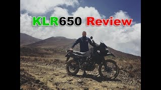 KLR650 Review Watch BEFORE Buying Full Feature [upl. by Aitnyc]