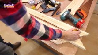 Part 5 How to cut and fix architraves [upl. by Eilahs]