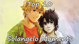 Top 10 Most Romantic Solangelo Moments [upl. by Rosane]