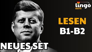 JFKENNEDY  B1B2 Deutsche Geschichten  B2 Deutsch [upl. by Leiria349]