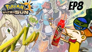 KILLING ALL INSECTS Pokemon Ultra Sun Cagelocke EP8  Kappa vs Alivething [upl. by Hayouqes]