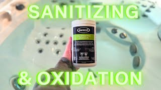 Sanitizing amp Oxidation  Chlorine amp Shock Use in Your Jacuzzi Hot Tub [upl. by Eleahcim614]