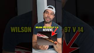 Wilson pro staff v14 review wilsonprostaff tennis tenista [upl. by Hew]