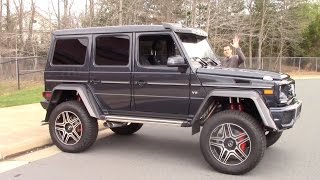 The Mercedes G550 4x4 Squared Is a 250000 German Monster Truck [upl. by February]