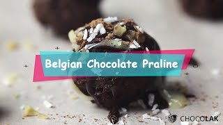 How to Make Belgian Chocolate Praline [upl. by Susej]