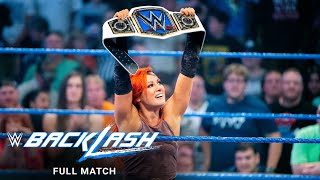 FULL MATCH  SmackDown Women’s Title SixPack Challenge WWE Backlash 2016 [upl. by Nino]