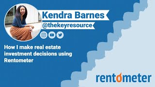 How I make real estate investment decisions  Kendra Barnes  Rentometer Testimonial [upl. by Dira886]