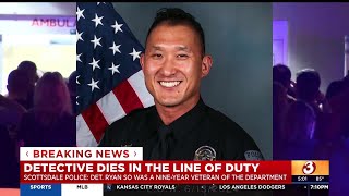 Scottsdale police identify officer who died while on duty near Scottsdale Airport [upl. by Eugaet]