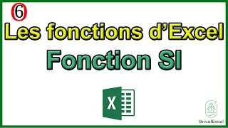 Les fonctions d Excel  Fonction SI [upl. by Aicilanna]