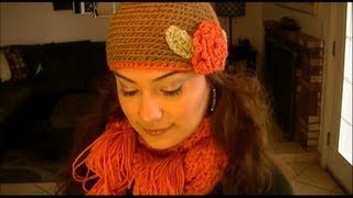 How To Crochet A Beanie Hat Step By Step [upl. by Rehpotsrik562]