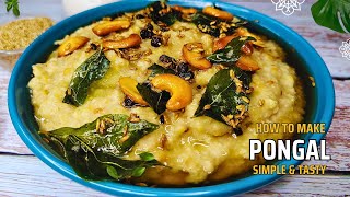 Healthy Foxtail Millet Pongal  Perfect for Weight Loss amp Diabetics [upl. by Eimarej]