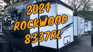 NEW 2024 FOREST RIVER ROCKWOOD SIGNATURE 8337RL TRAVEL TRAILER Dodd RV WD PREP Walkthrough SOLAR [upl. by Adrell]