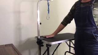 Go Pet Club 30Inch Dog Grooming Table REVIEW 4 years in still loving it [upl. by Liane]