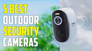 5 Best Outdoor Security Cameras 2025  Best Security Camera System 2025 [upl. by Sulakcin]